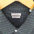 スティーブンアラン Steven Alan 40/1 NEL CHECK REGULAR COLLAR SHIRT-LOOSE チャック 長袖シャツ メンズ import:M
