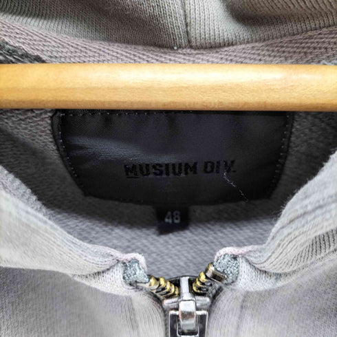 Musium Div. ペイントデザイン ジップアップパーカー import メンズ EUR:48