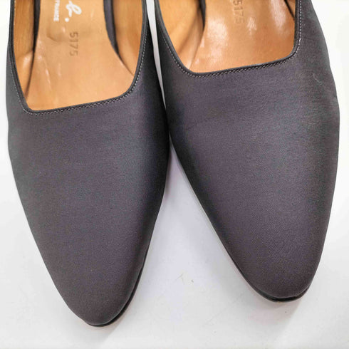 アニエスベー agnes b. フランス製 ポインテッド ミュール パンプス レディース 3