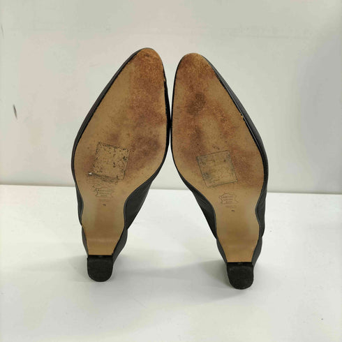 アニエスベー agnes b. フランス製 ポインテッド ミュール パンプス レディース 3