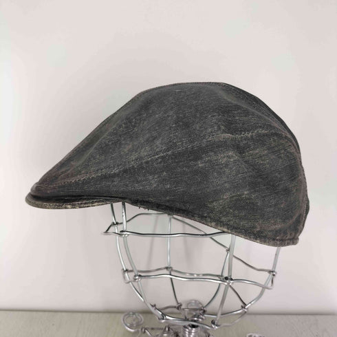 ニューヨークハット NEWYORK HAT&CAP CO. USA製 レザー ハンチング メンズ L/XL