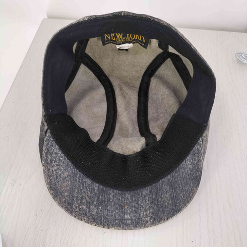 ニューヨークハット NEWYORK HAT&CAP CO. USA製 レザー ハンチング メンズ L/XL