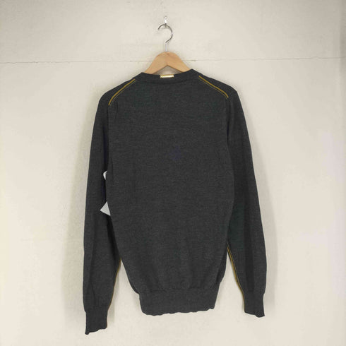 ドルチェアンドガッバーナ DOLCE&GABBANA ゴールドラインVネックニット メンズ 52