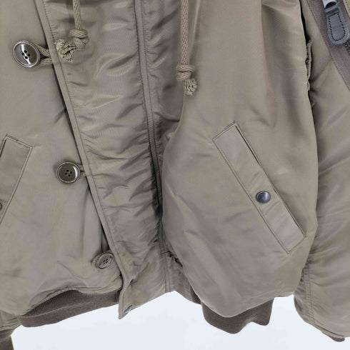 レノ LENO N-2B JACKET ファー付き フライト ジャケット メンズ JPN:0