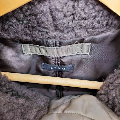 レノ LENO N-2B JACKET ファー付き フライト ジャケット メンズ JPN:0