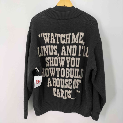 ピーナッツ PEANUTS 別注 ダブル ジャガードニット メンズ JPN:L