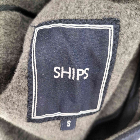 シップス SHIPS ダブルフェイス ソリッド カーコート メンズ JPN:S