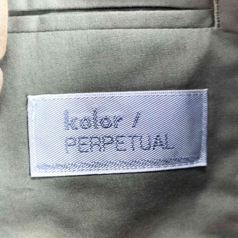 カラー kolor フラワーデザイン切替2Bテーラードジャケット メンズ 2