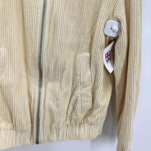ザラ ZARA Corduroy Zip-Up Blouson Jacket コーデュロイ コーズ ジップアップ ブルゾン ジャケット レディース import:S