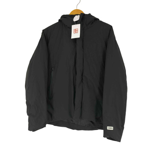 エドウィン EDWIN フーデッドダウンジャケット メンズ L