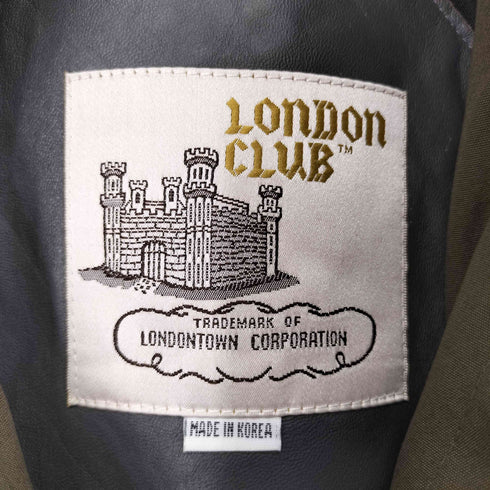 90S LONDON CLUB ステンカラーコート メンズ 40