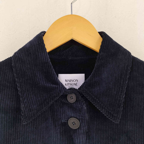 メゾンキツネ MAISON KITSUNE 中綿 コーデュロイ ジャケット レディース import:XS