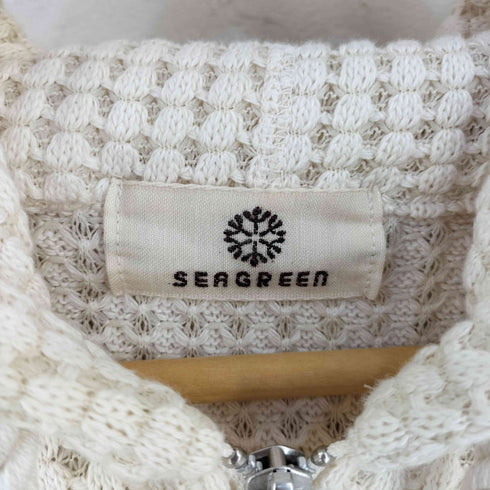 シーグリーン seagreen BIG WAFFLE HOODIE レディース 01