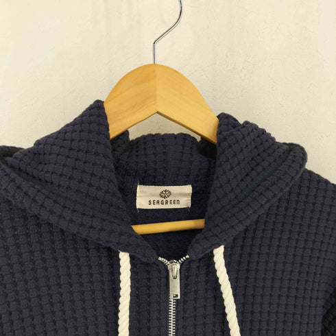 シーグリーン seagreen BIG WAFFLE HOODIE レディース 01