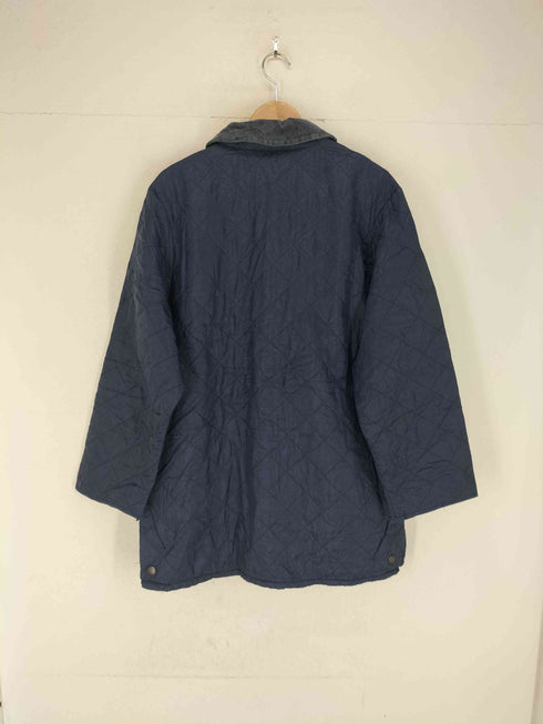 バブアー Barbour 襟コーデュロイキルティングコート メンズ L