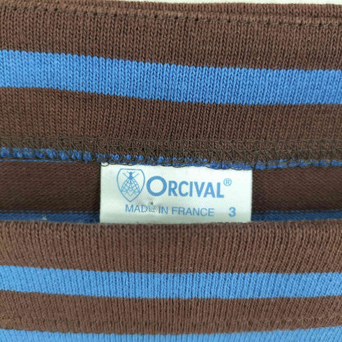 オーシバル ORCIVAL ロングスリーブボーダーTシャツ メンズ 3