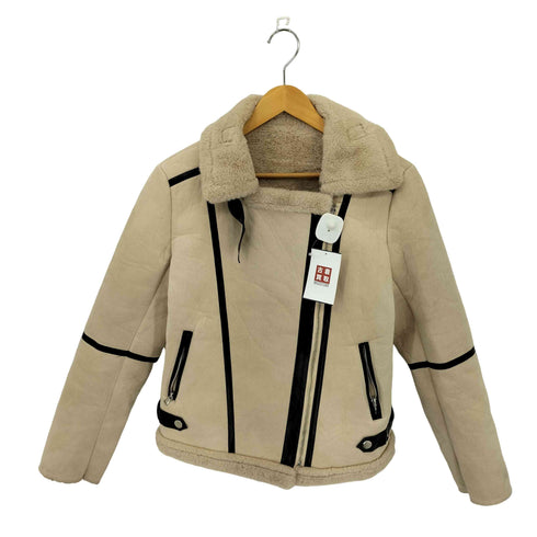 パブリュクス PUBLUX ショート ムートンジャケット レディース FREE