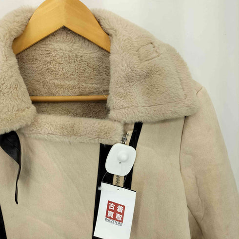 パブリュクス PUBLUX ショート ムートンジャケット レディース FREE