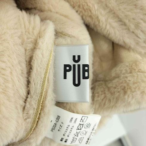 パブリュクス PUBLUX ショート ムートンジャケット レディース FREE