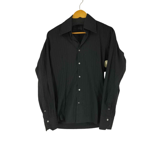 COTTON GRARHIC ストライプ L/S シャツ メンズ