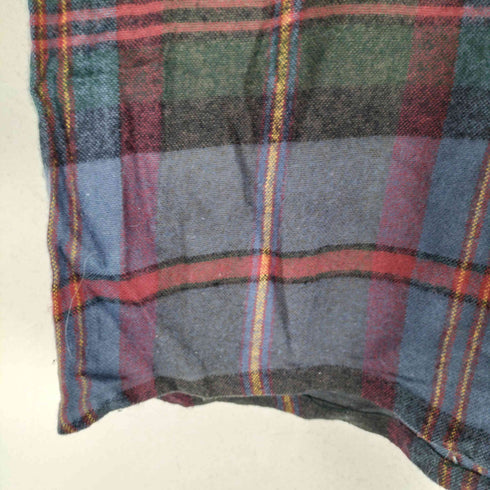 アロー ARROW SPORTSWEAR BIG LONG SLEEVE 襟芯 フラップポケットチェックシャツ メンズ 1X