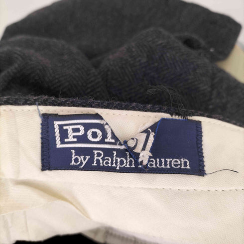 ポロバイラルフローレン Polo by RALPH LAUREN 90s- USA製 ヘリンボーンスラックス メンズ