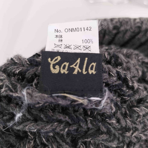 カシラ CA4LA ケーブル編み ニット帽 メンズ
