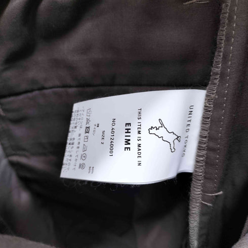 ユナイテッドトウキョウ UNITED TOKYO ミリタリーバルーンパンツ メンズ JPN:2