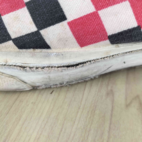 バンズ VANS 70-80s USA製 チェッカーフラッグスリッポン メンズ