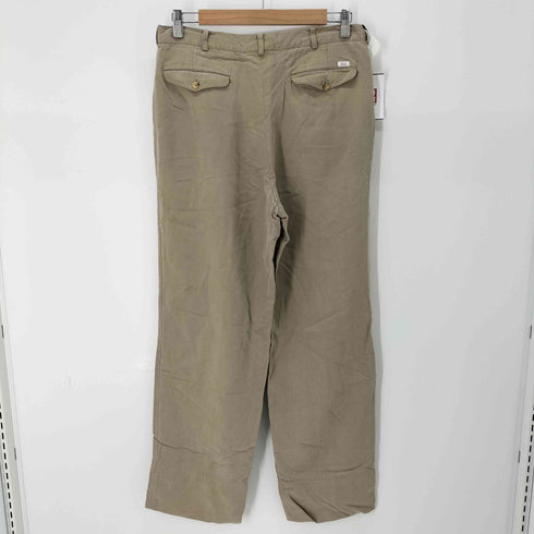 パパス papas ウール 2タック ワイドスラックス メンズ JPN:L