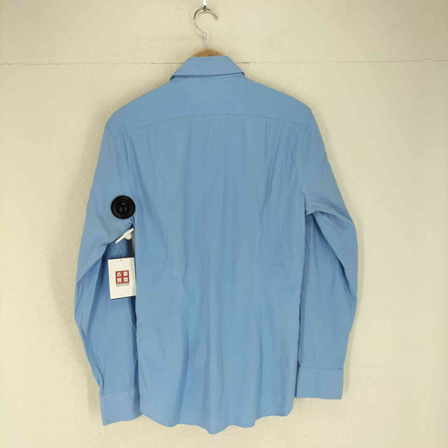 プラダ PRADA トライアングルパッチポケットシャツ メンズ 39 15 1/2