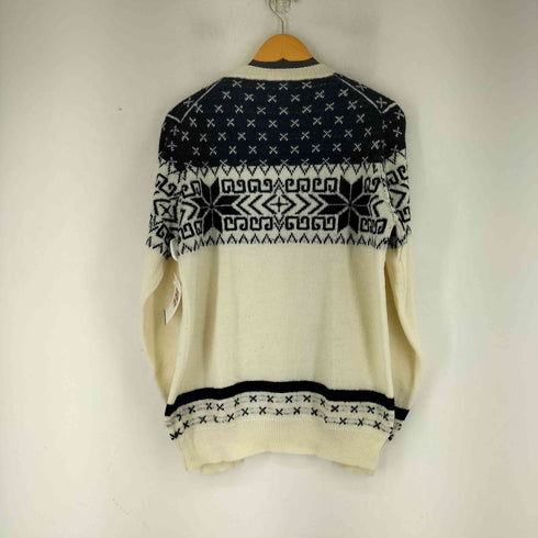 MOLO 11 総柄クルーネックニット メンズ import:M