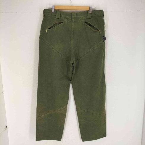 LAMPOジップ ジップデザインミリタリーパンツ メンズ