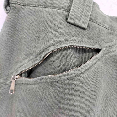 LAMPOジップ ジップデザインミリタリーパンツ メンズ