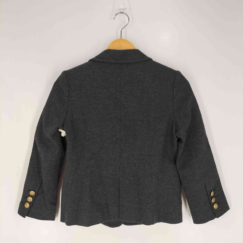 ダイアグラムグレースコンチネンタル Diagram GRACE CONTINENTAL ウール100% 金ボタン テーラードジャケット レディース JPN:36