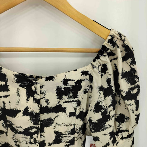 フィグアンドヴァイパー FIG&VIPER 総柄 デザイン SH 長袖シャツ レディース FREE