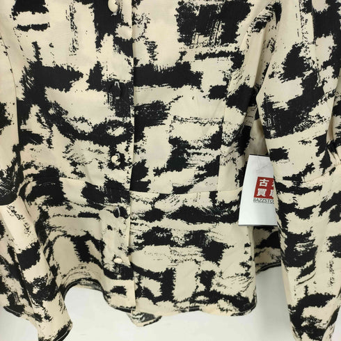 フィグアンドヴァイパー FIG&VIPER 総柄 デザイン SH 長袖シャツ レディース FREE