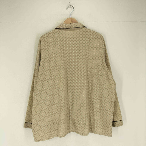 MICHEL BLANC 総柄 パジャマシャツ メンズ import:XL