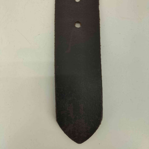 リーバイス Levis 真鍮バックルブラウンレザーベルト メンズ