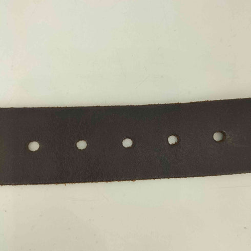 リーバイス Levis 真鍮バックルブラウンレザーベルト メンズ