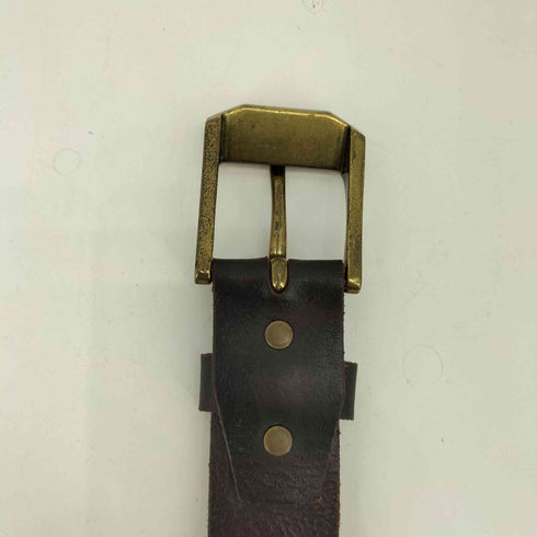 リーバイス Levis 真鍮バックルブラウンレザーベルト メンズ