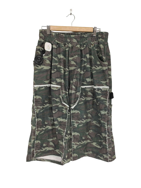 BONKNOW Double Knee Tactical Sweat Shorts CAMO メンズ JPN:L