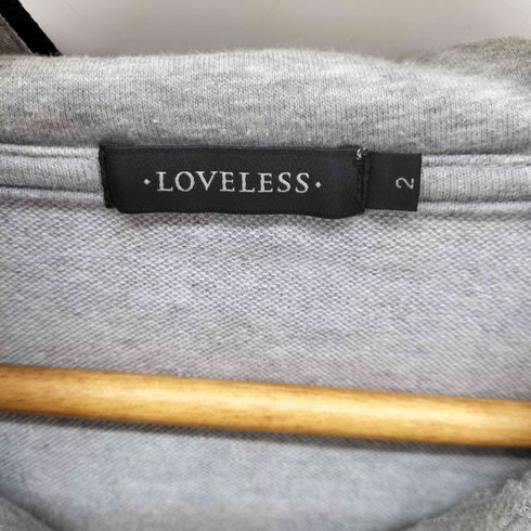 ラブレス LOVELESS ジップデザインパーカー メンズ JPN:2