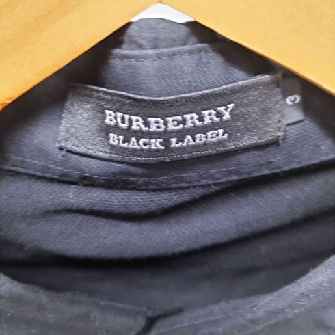 バーバリーブラックレーベル BURBERRY BLACK LABEL ポニー刺繍 S/S ポロシャツ メンズ JPN:3