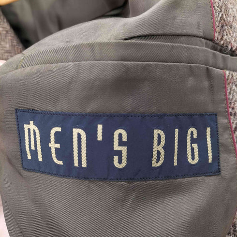 メンズビギ MENS BIGI ウールヘリンボーンテーラードジャケット メンズ JPN:3