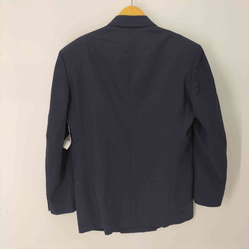 メンズビギ MENS BIGI 紺ブレ 金ボタン ワッペン刺繍 ダブルブレストテーラードジャケット メンズ JPN:3