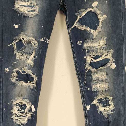 チック THICC ダメージスキニーデニムパンツ メンズ JPN:M