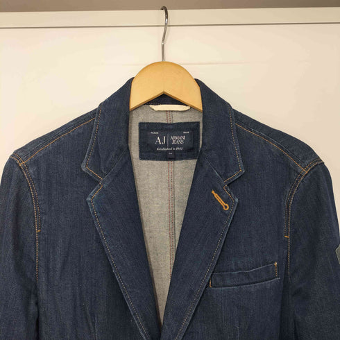 アルマーニジーンズ ARMANI JEANS グラデーションデニム2Bジャケット メンズ EUR:50