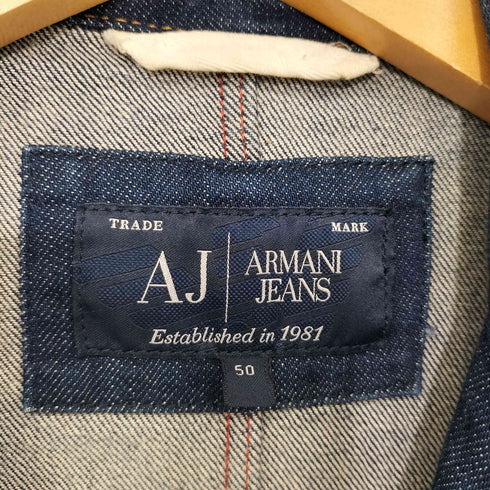 アルマーニジーンズ ARMANI JEANS グラデーションデニム2Bジャケット メンズ EUR:50