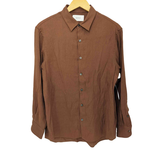 ステュディオス STUDIOUS レーヨン混 ロングスリーブシャツ メンズ JPN:2